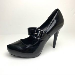 Charlotte Russe Mary Jane Heels Black 10